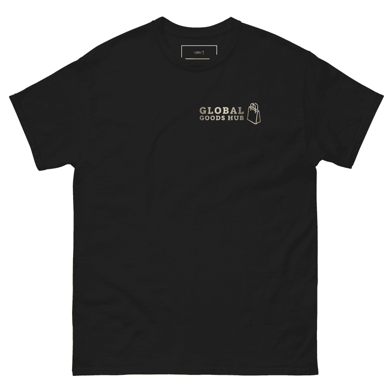 Global Goods Hub - T-Shirt - Black