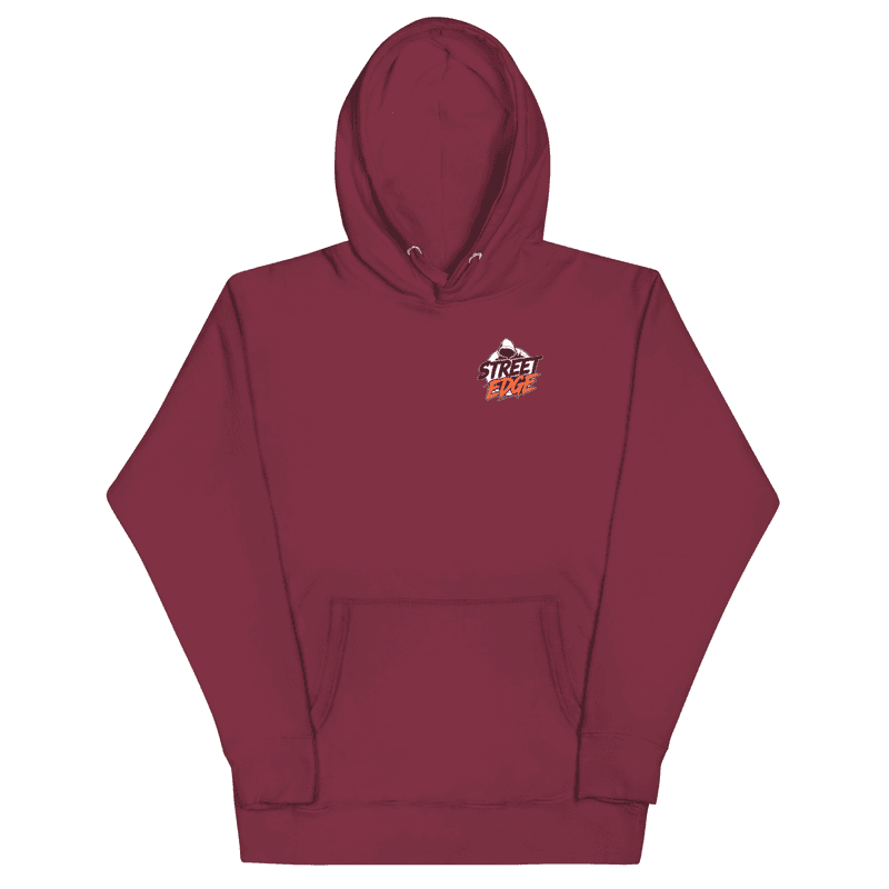 Street Edge - Unisex Hoodie - Maroon